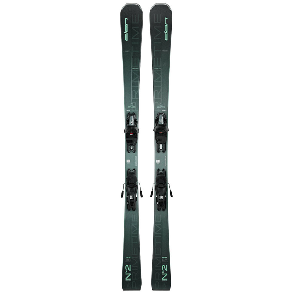 Primetime N°2 W Blk Ps Skis + El 9.0 Fixations Femme