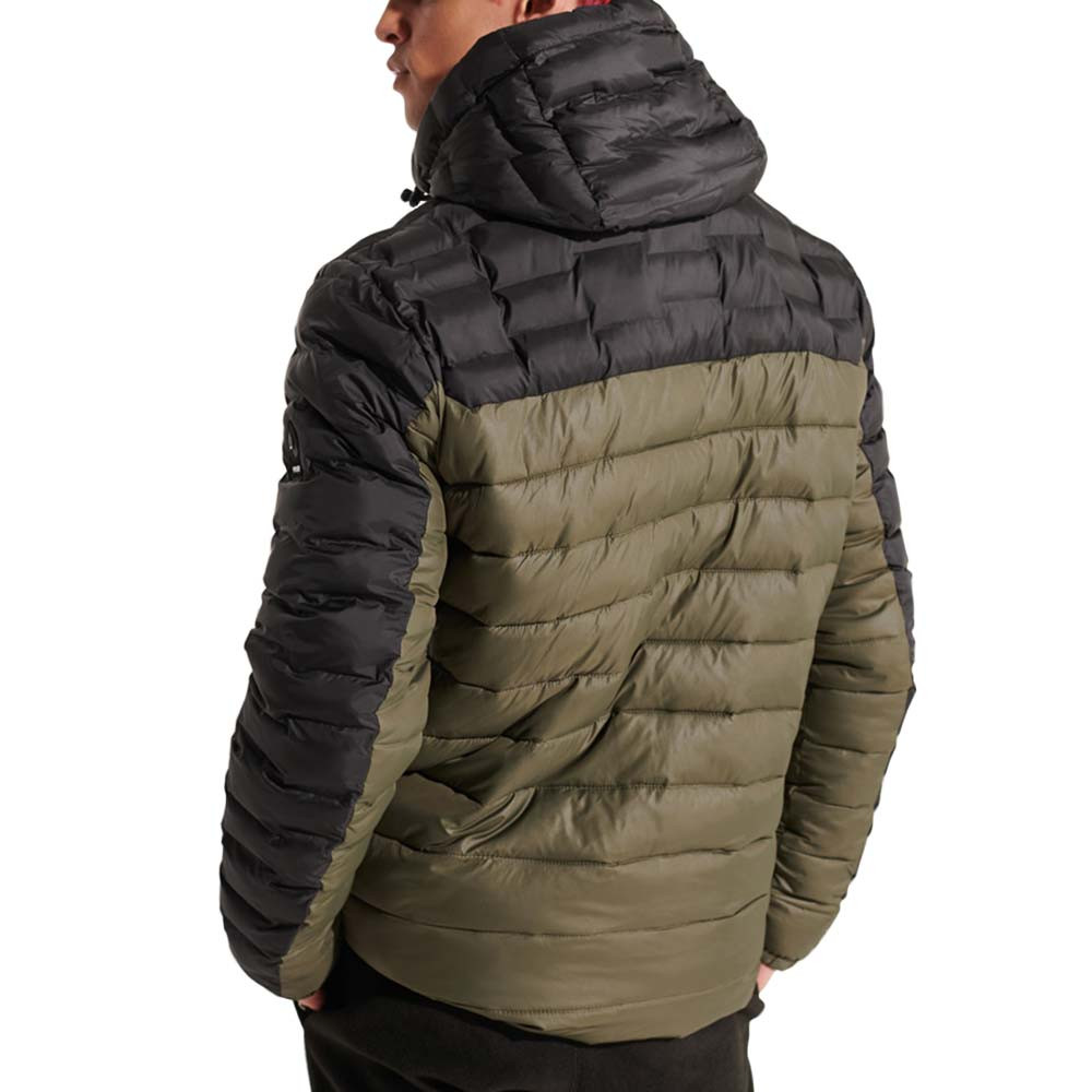 Radar Quilt Mix Padded Doudoune Homme