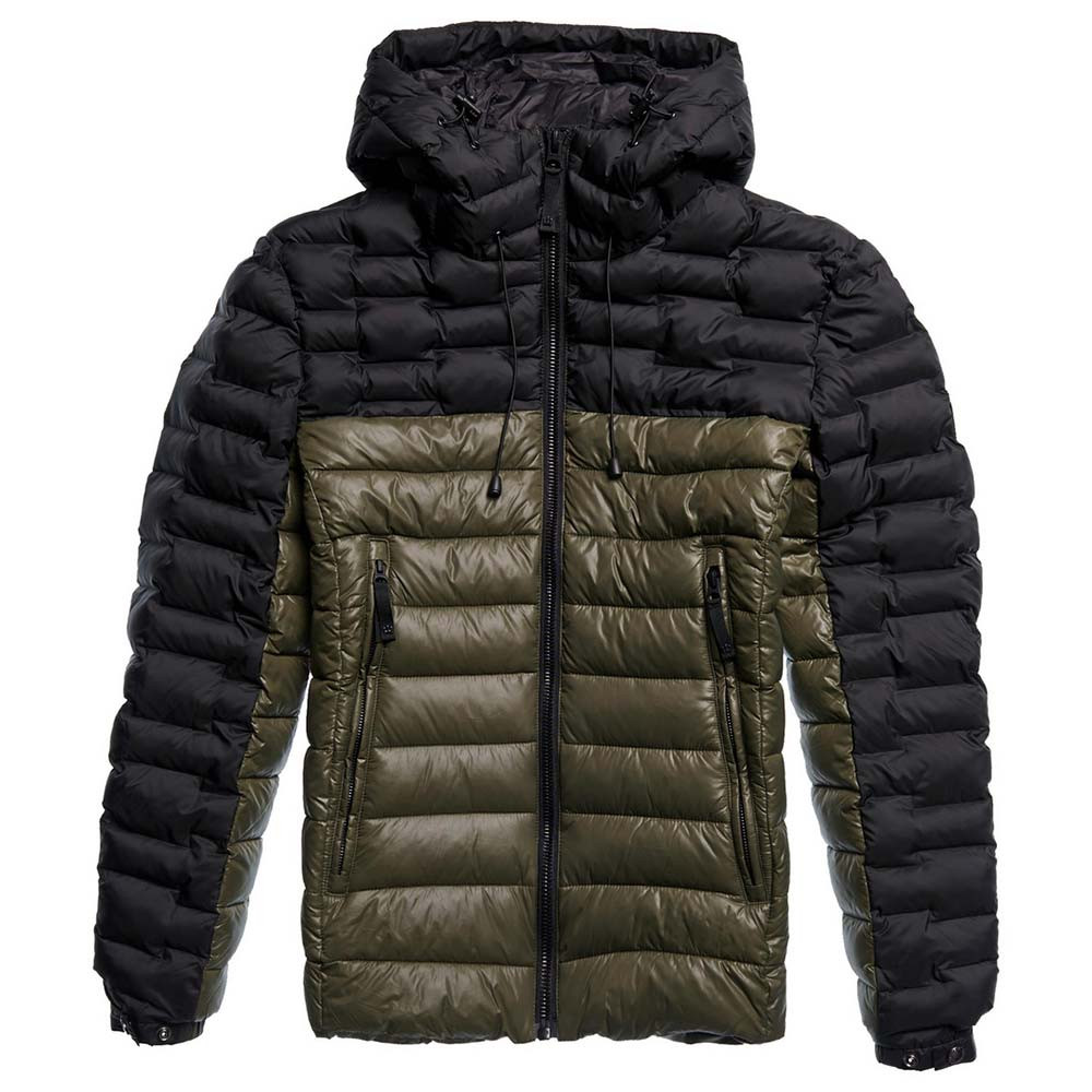 Radar Quilt Mix Padded Doudoune Homme