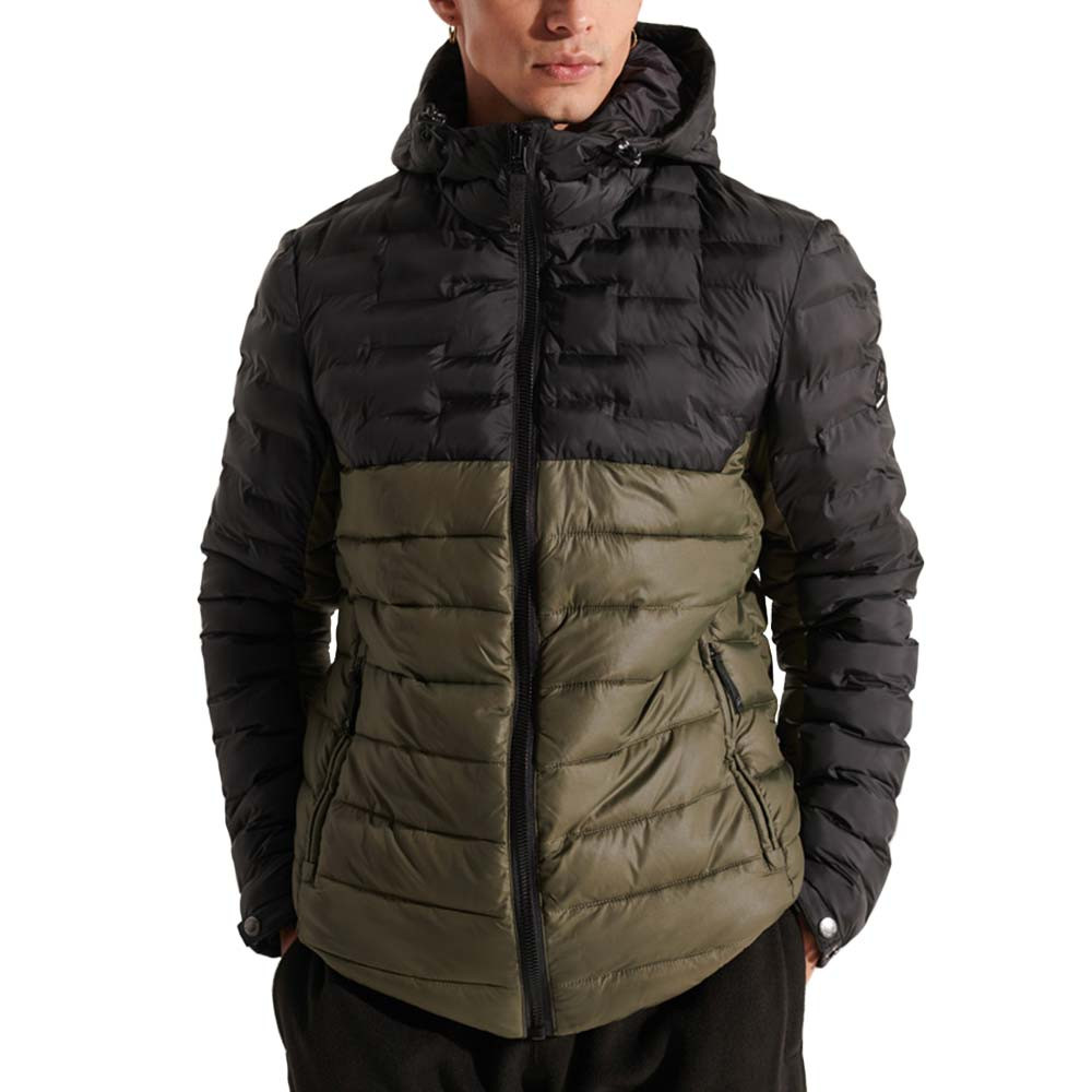 Radar Quilt Mix Padded Doudoune Homme