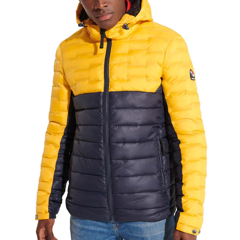 Radar Quilt Mix Padded Doudoune Homme