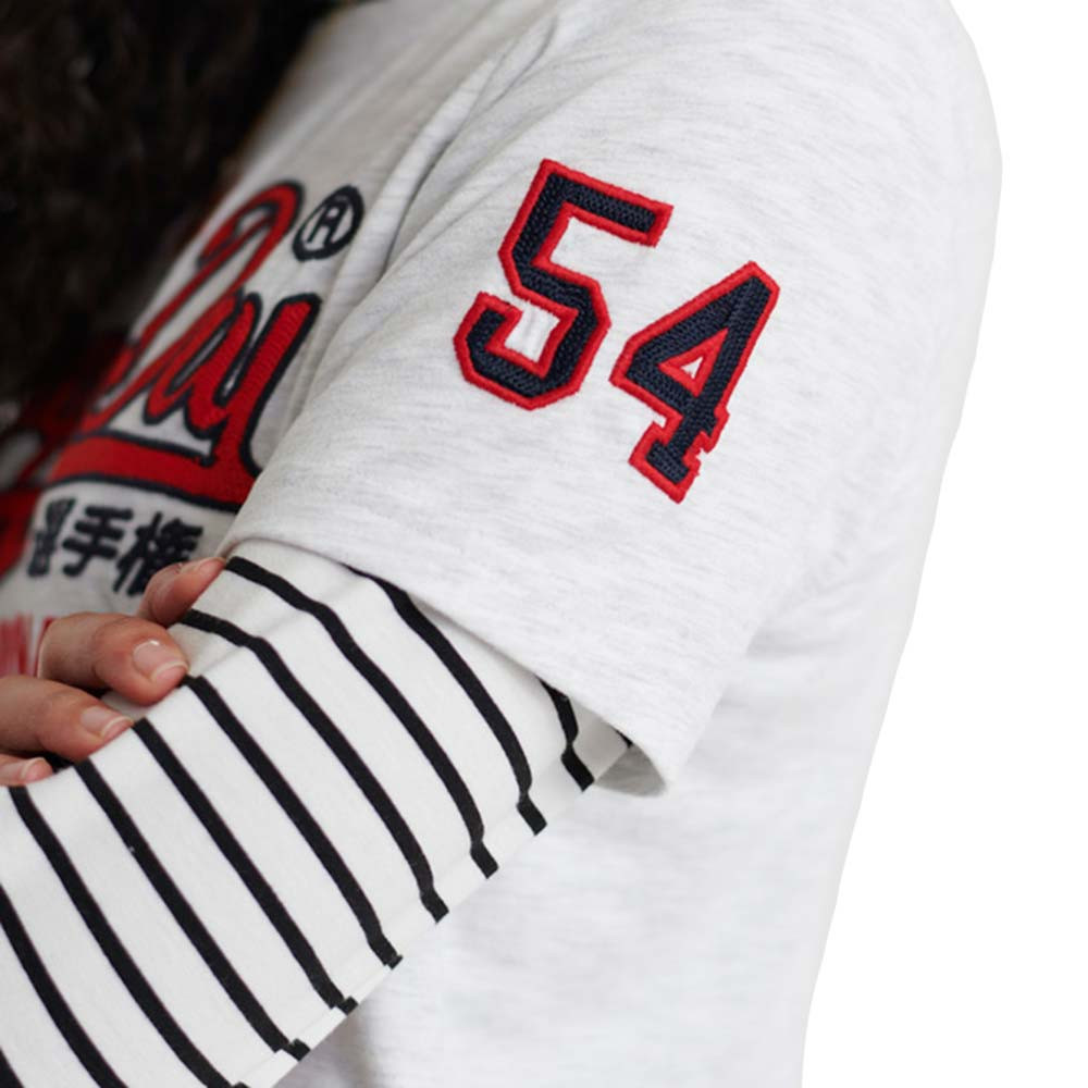 Real Orignals Chainstitch Entry T-Shirt Mc Femme