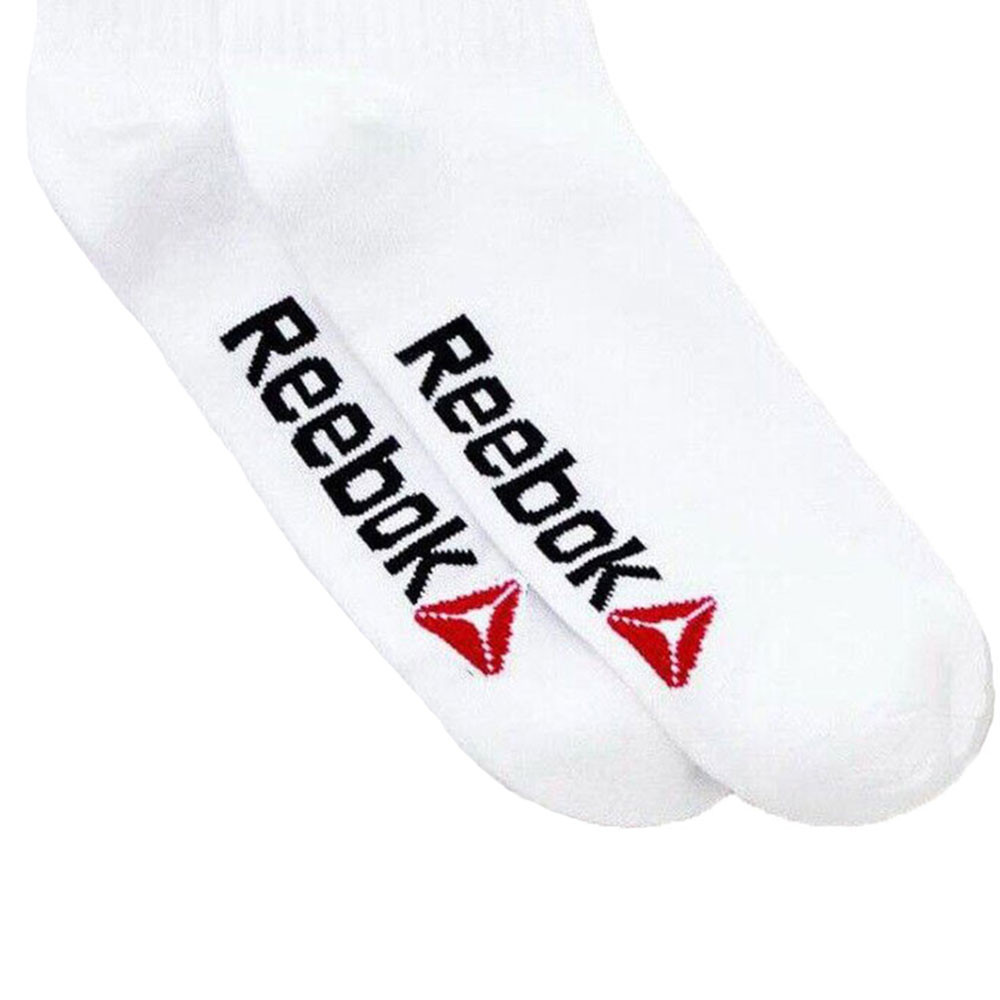 0. Reebok Essential Quarter Pack 3 Chaussettes Adulte REEBOK