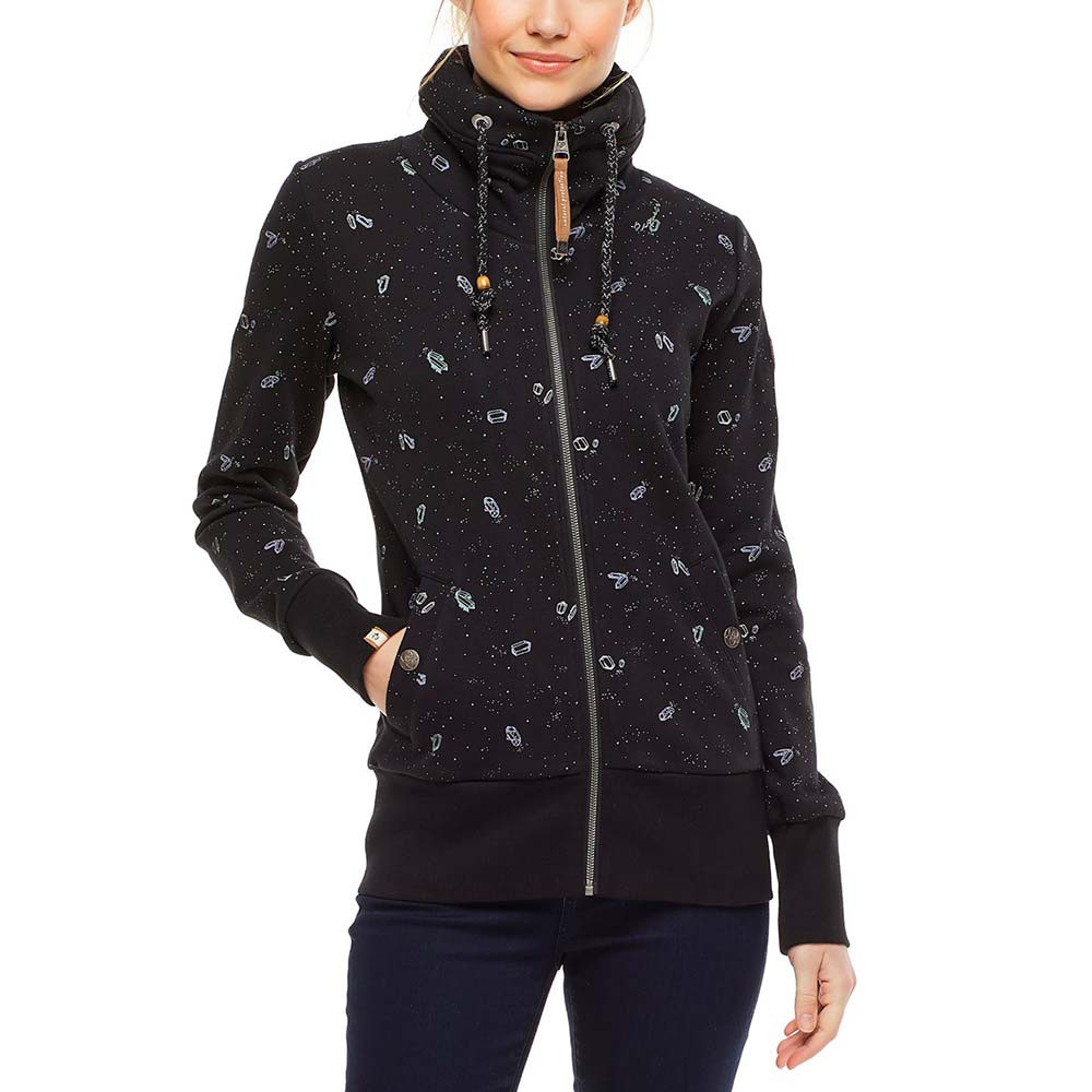 Rylie Crystal Organic Sweat Zip Femme