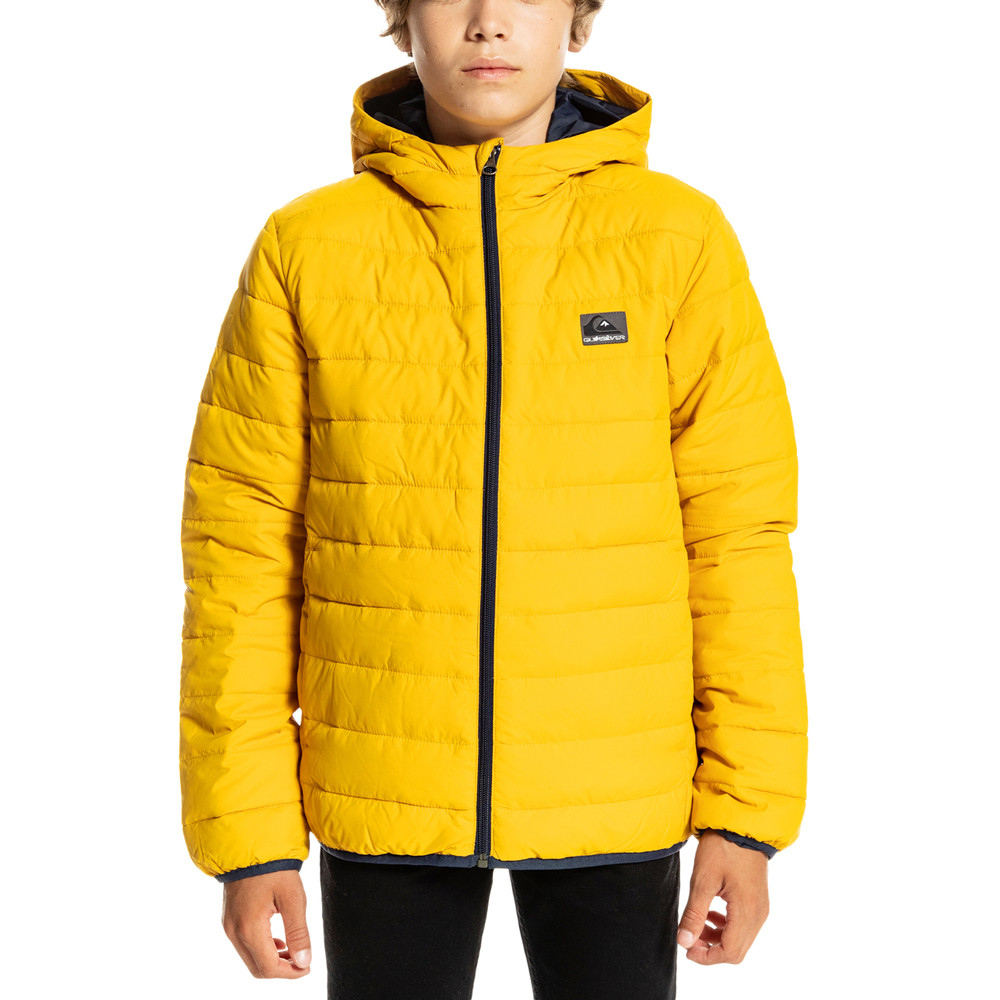 Scaly Doudoune Gar on QUIKSILVER JAUNE pas cher Doudounes gar on