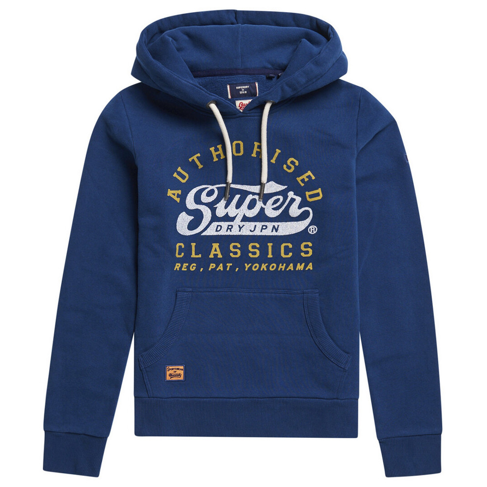 Script Style Col Sweat Cap Femme