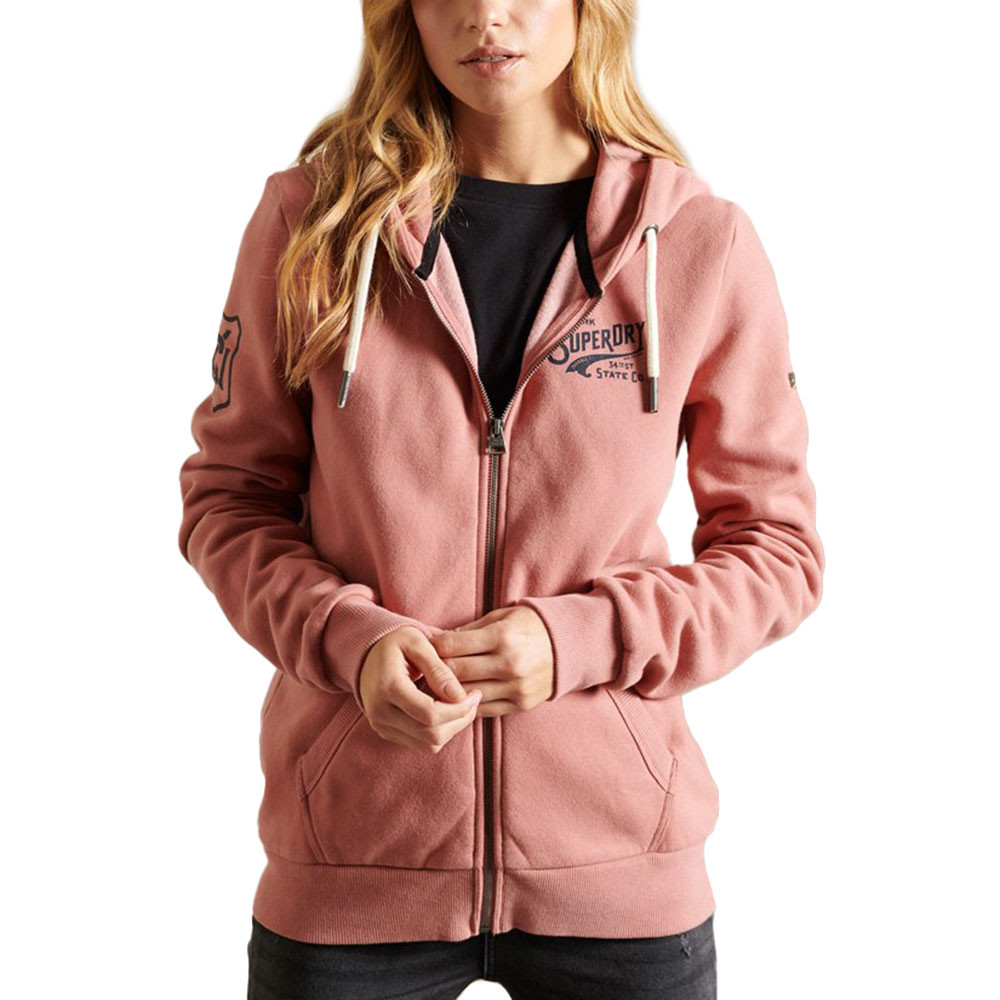 Sweat zippé femme marque store