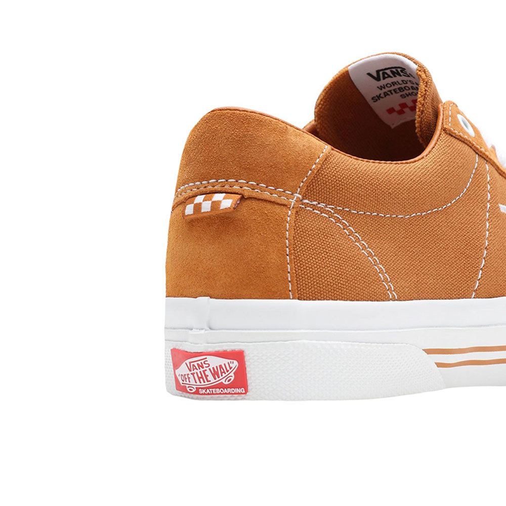 Skate Sid Chaussure Homme VANS ORANGE pas cher Chaussures de