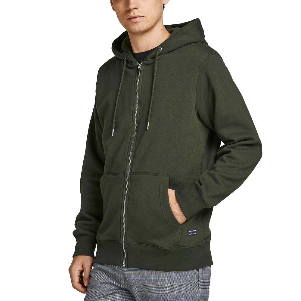 Soft Basic Sweat Zip Homme