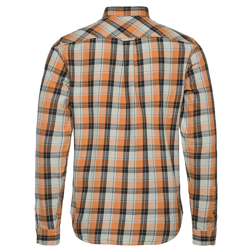 Sun Faded Lumberjack Chemise Ml Homme