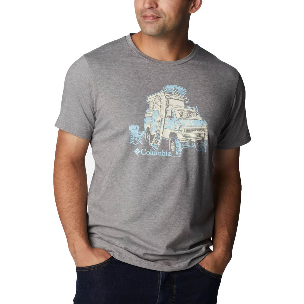 Sun Trek T-Shirt Mc Homme