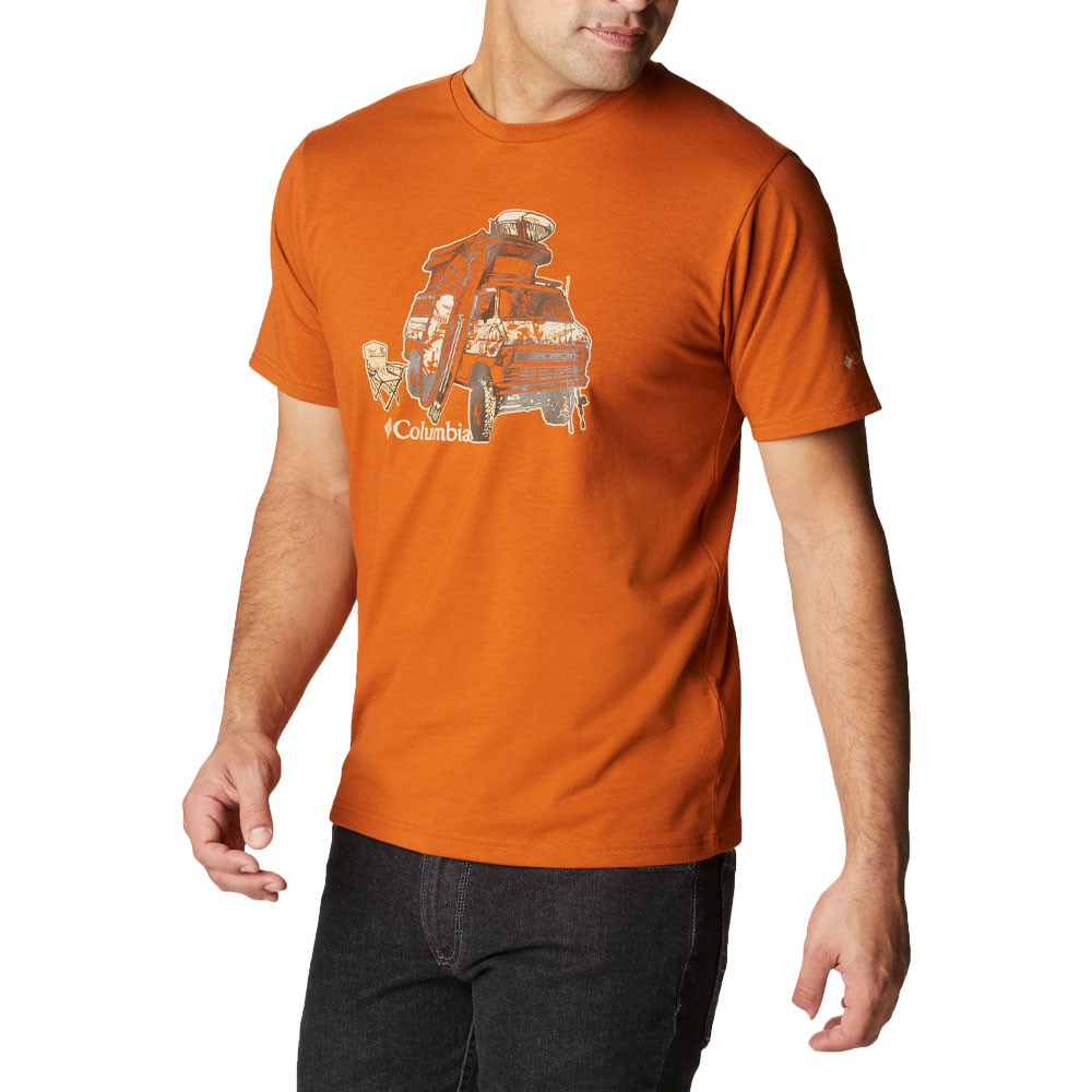 Sun Trek T-Shirt Mc Homme