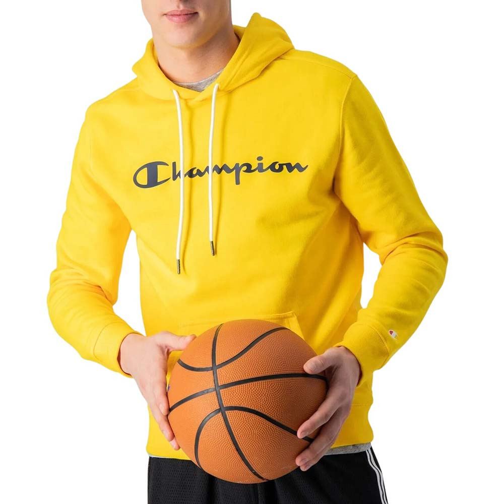 Sweat champion jaune homme best sale