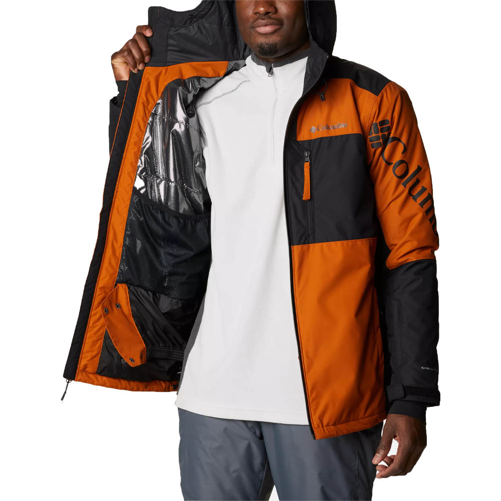 Timberturner Blouson De Ski Homme COLUMBIA ORANGE pas cher - Vêtements de  ski et snowboard pour homme COLUMBIA discount