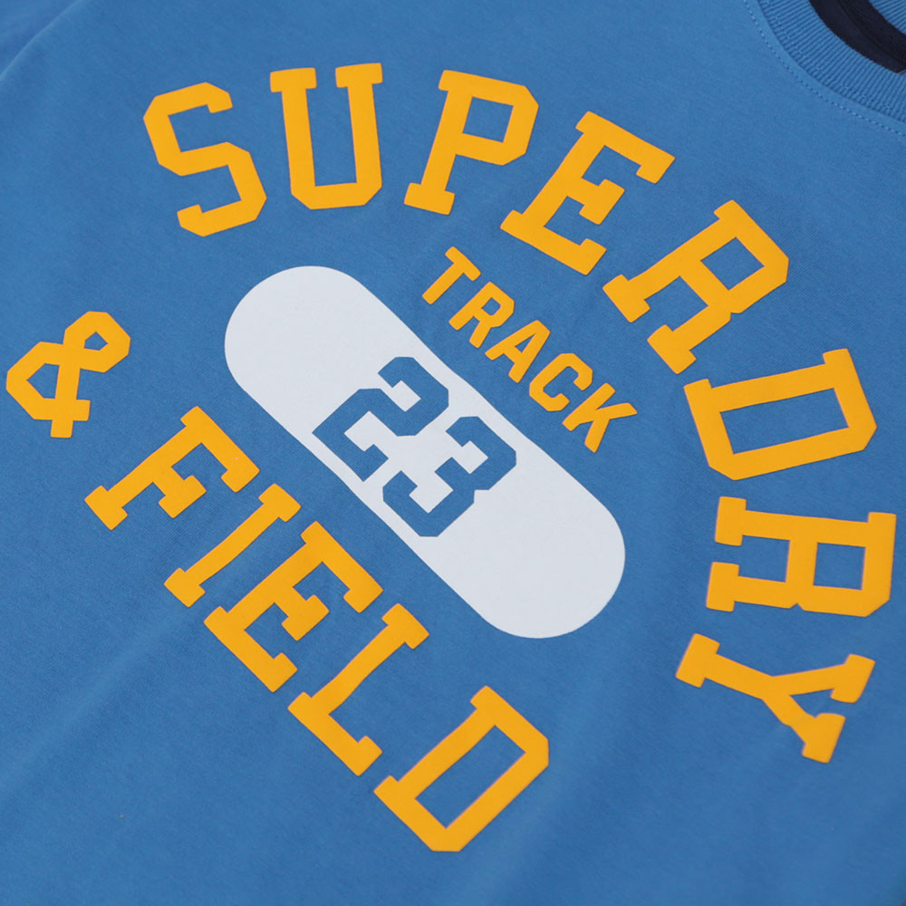 Track & Field Graphic T-Shirt Mc Homme