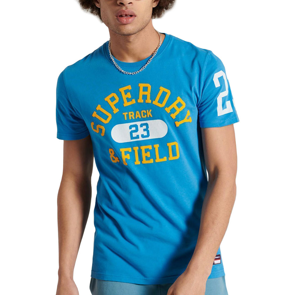 Track & Field Graphic T-Shirt Mc Homme