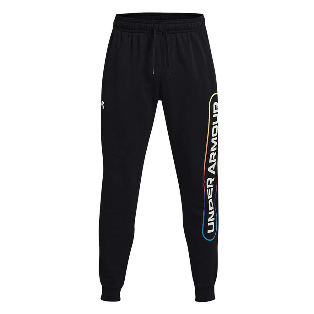 Ua Rival Flc Lockertag Pantalon Jogging Homme UNDER ARMOUR NOIR