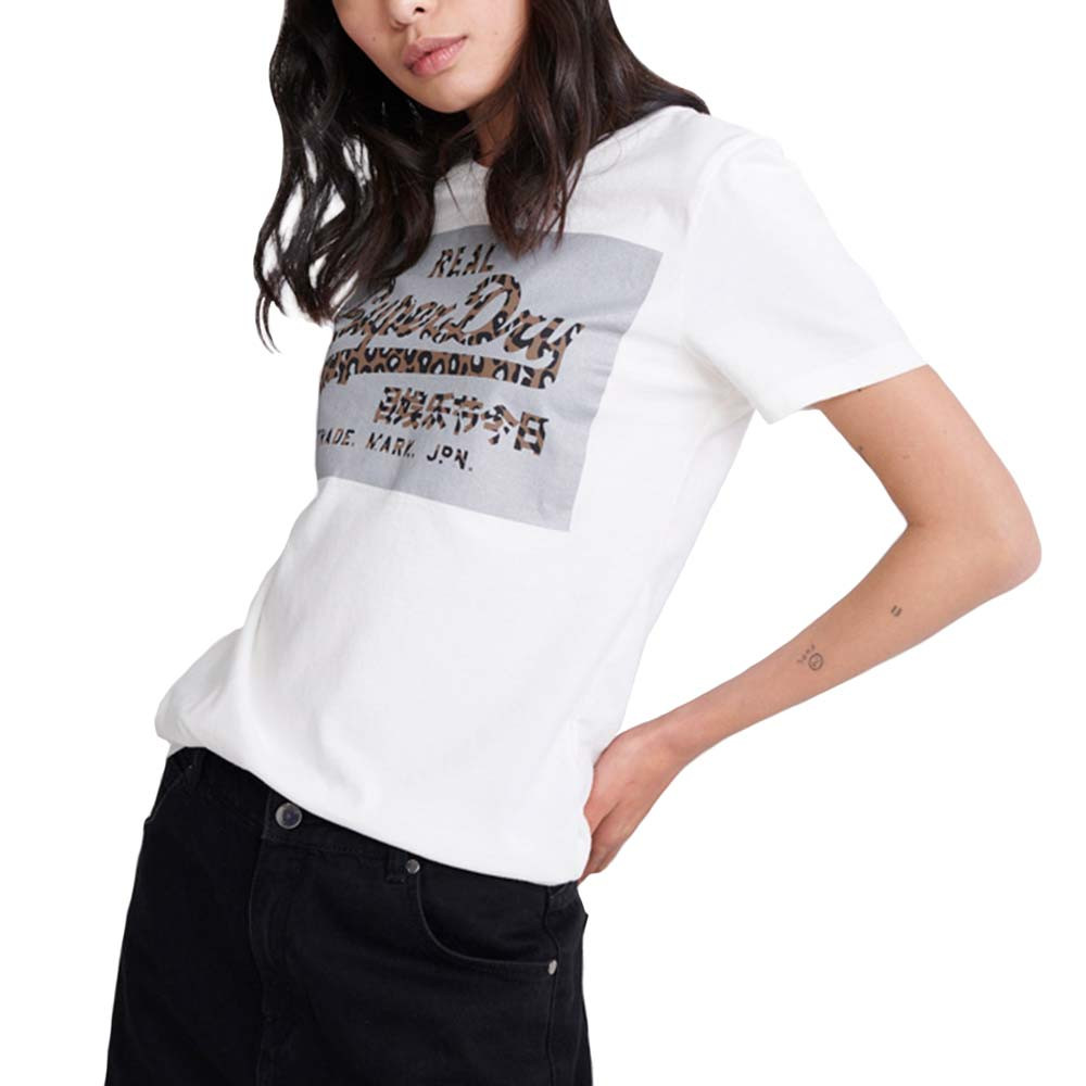 Vl Reflective Box Entry T-Shirt Mc Femme