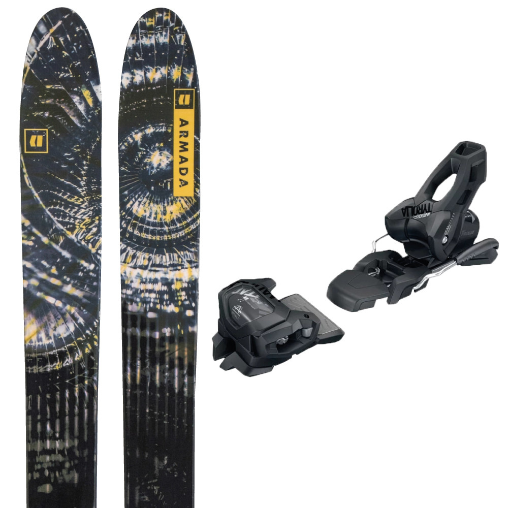 Whitewalker 116 Skis+Stage 11/115 Fixations