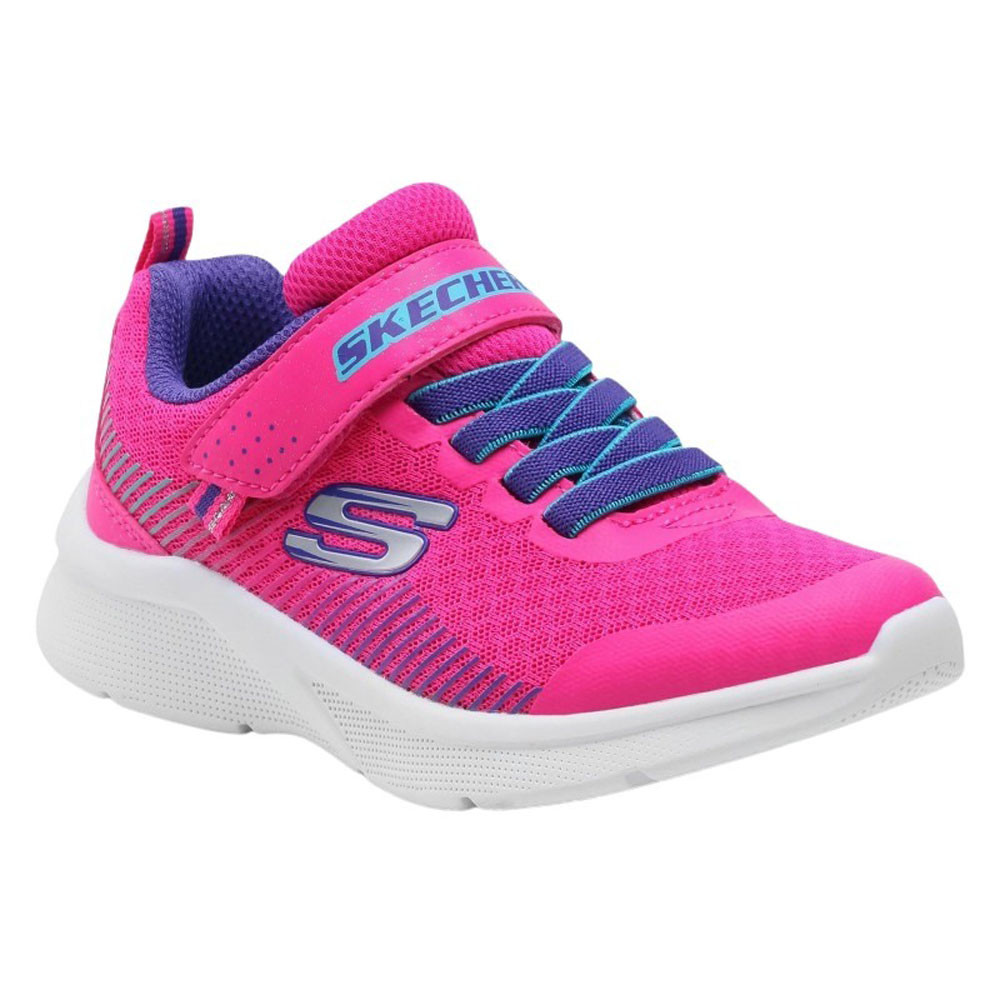 302016L Chaussure Fille SKECHERS ROSE pas cher - Baskets basses