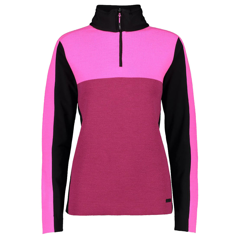 7H76148 Sweat Polaire 1/2 Zip Femme