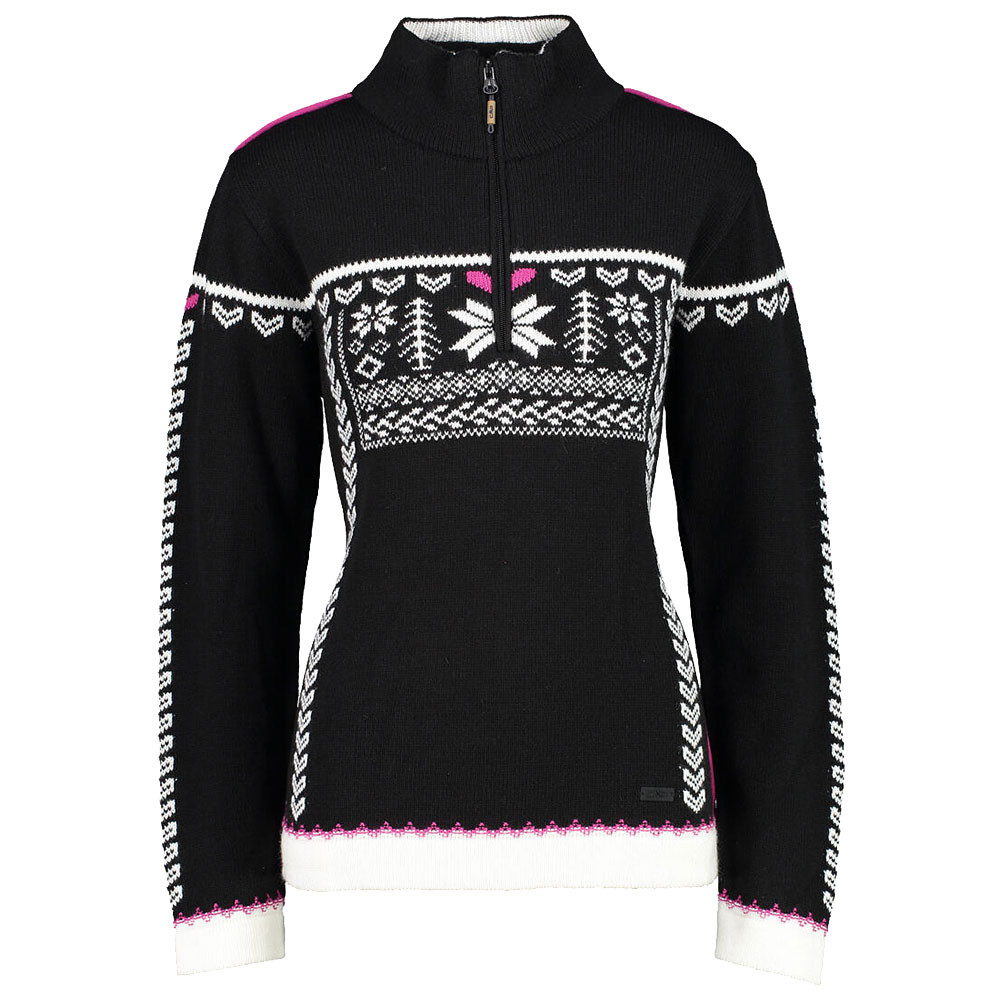 7H76151 Pull 1/2 Zip Femme