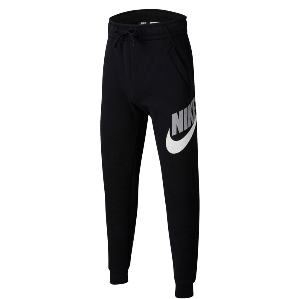 B Nsw Club + Hbr Pantalon Jogging Garçon NIKE NOIR pas cher - Pantalons de survêtement  garçon NIKE discount