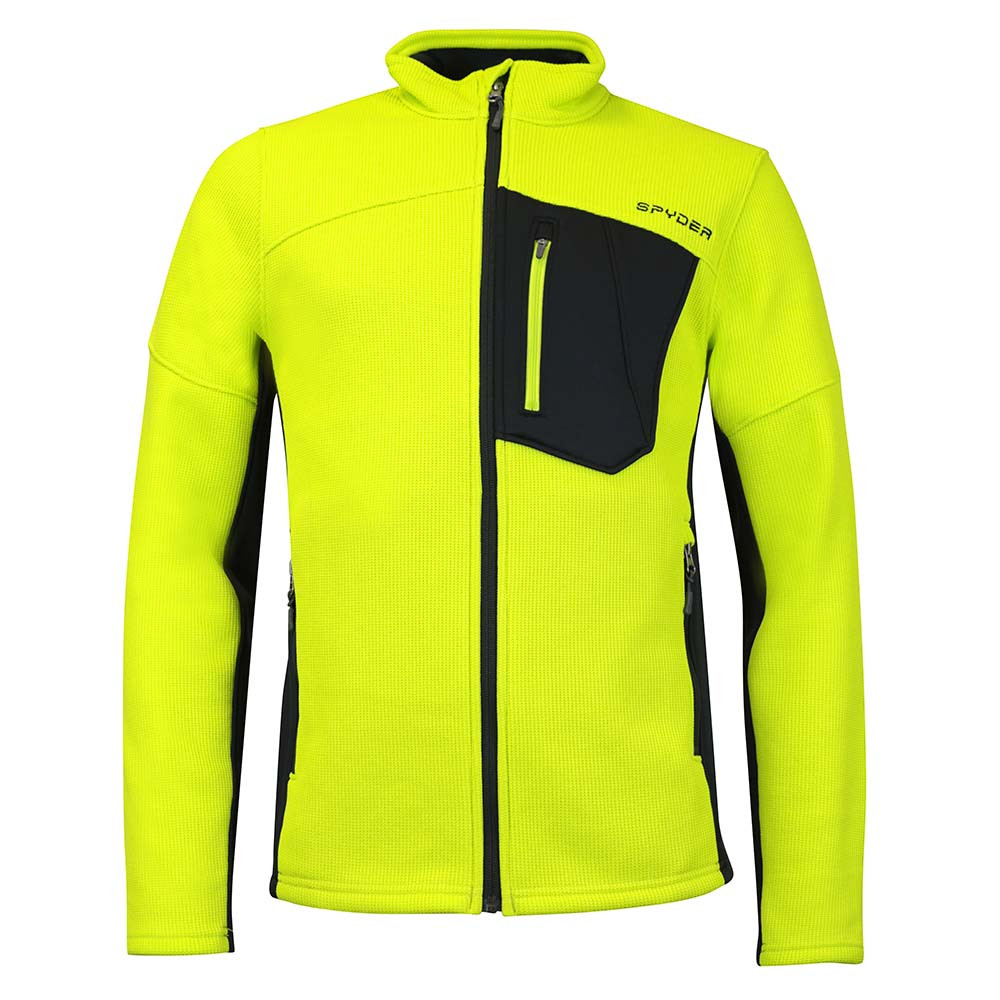 Bandit Polaire Zip Homme SPYDER VERT pas cher - Polaires ski et snowboard  SPYDER discount