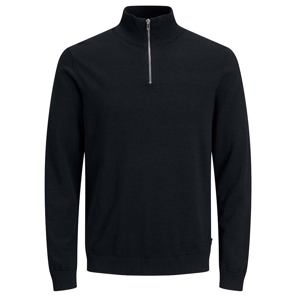 Basic Knit Half Zip Pull 1/2 Zip Homme