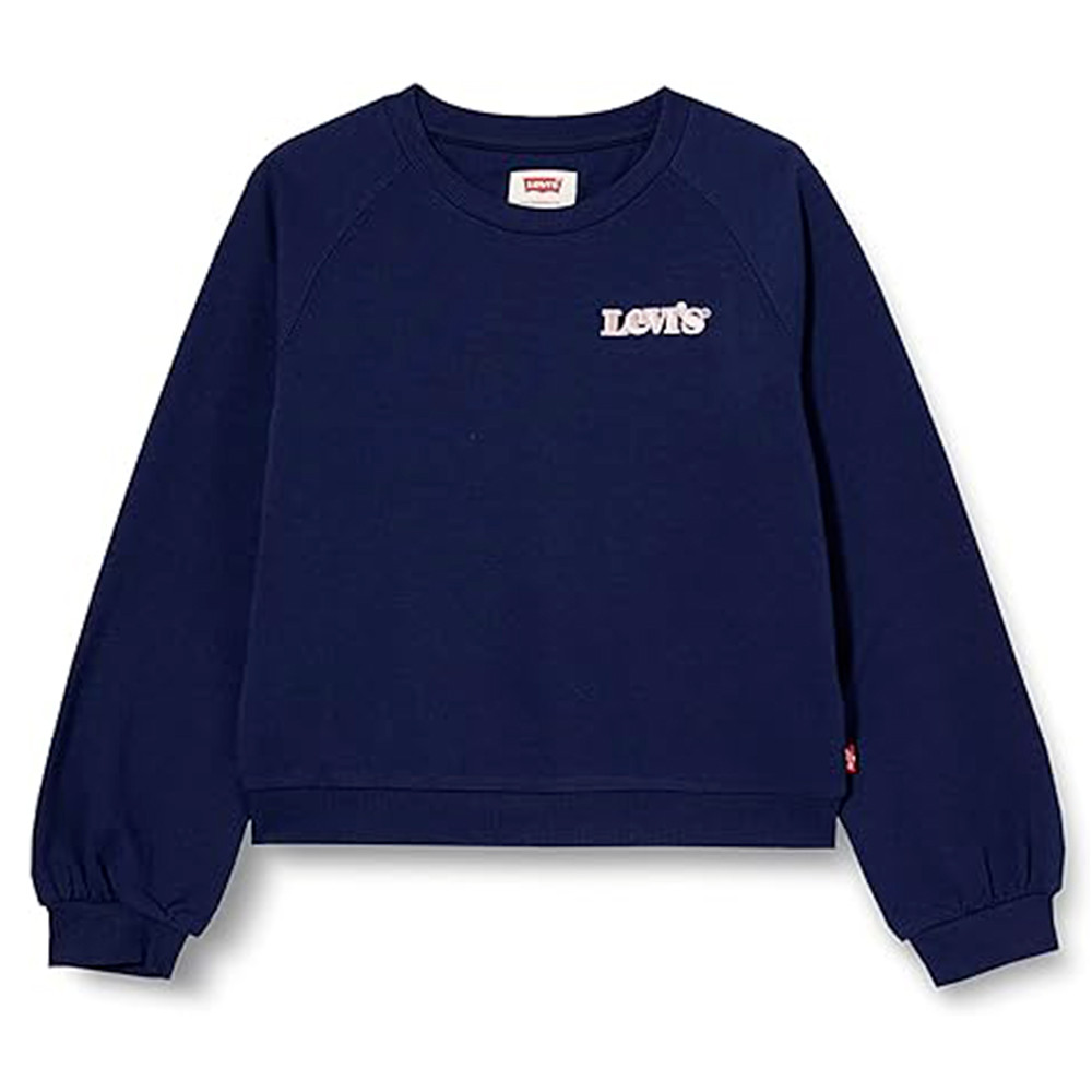 Benchwarmer Sweat Fille LEVIS BLEU pas cher Sweat fille LEVIS discount