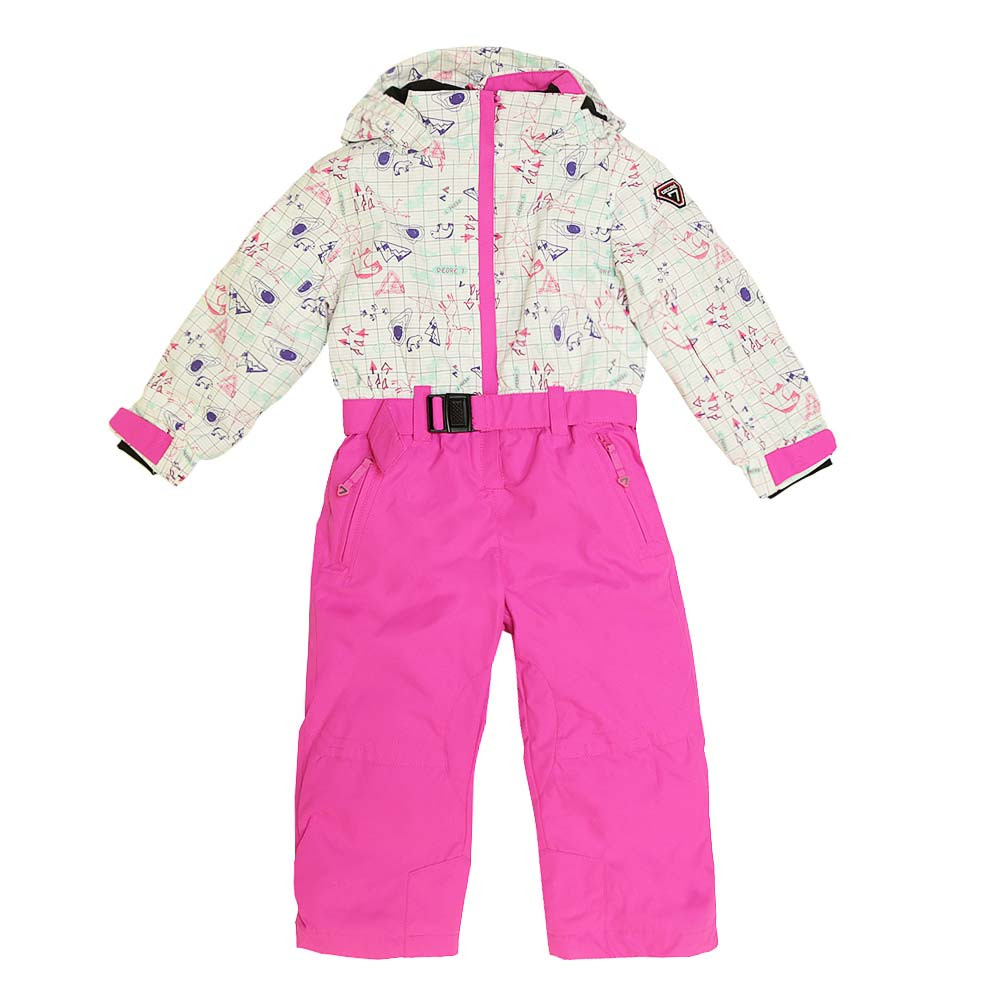 Bigout Combinaison Ski Bébé Fille DEGRE 7 ROSE pas cher