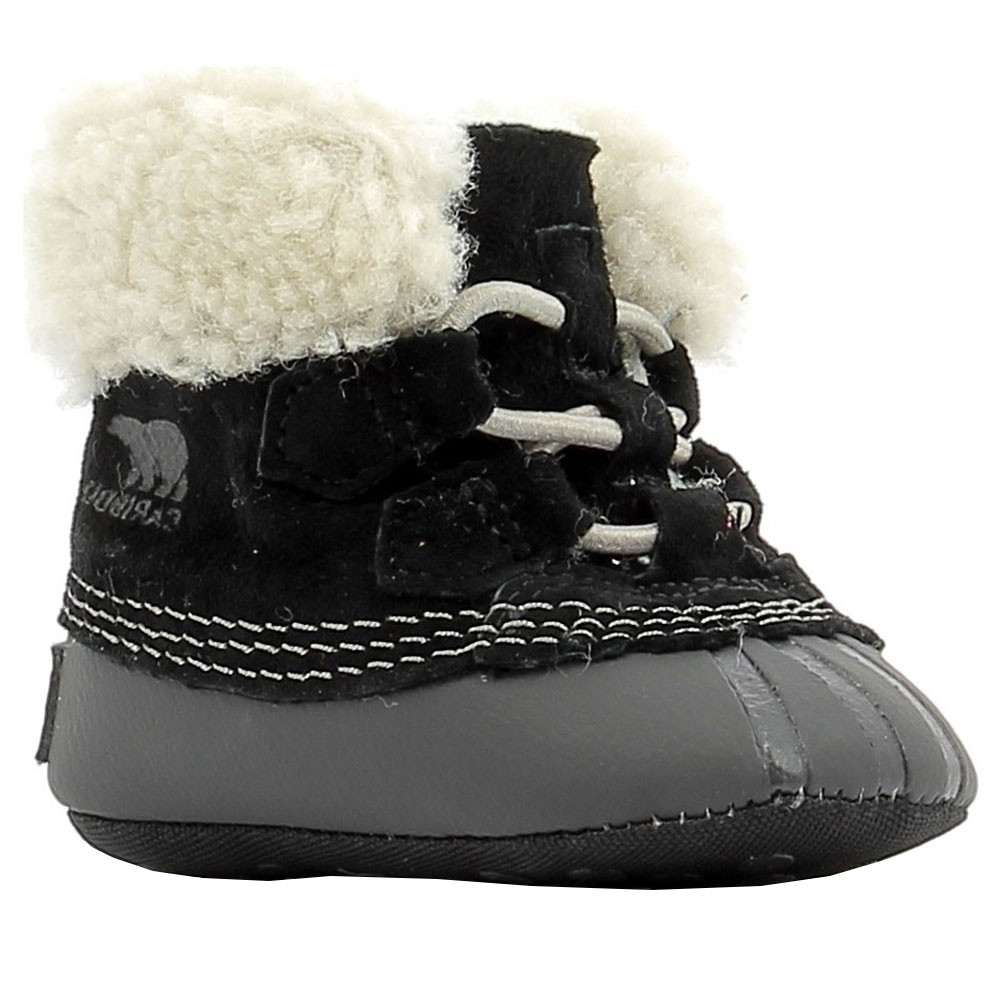 Caribootie Bottes De Neige Bébé SOREL NOIR pas cher - Chaussures