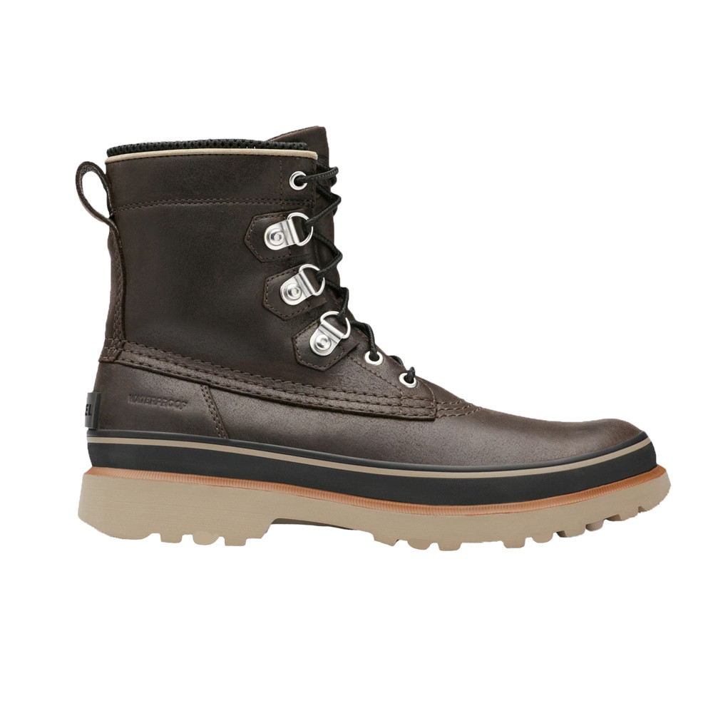 Boots homme a lacets de ville en Cuir Marron Marron - Cdiscount