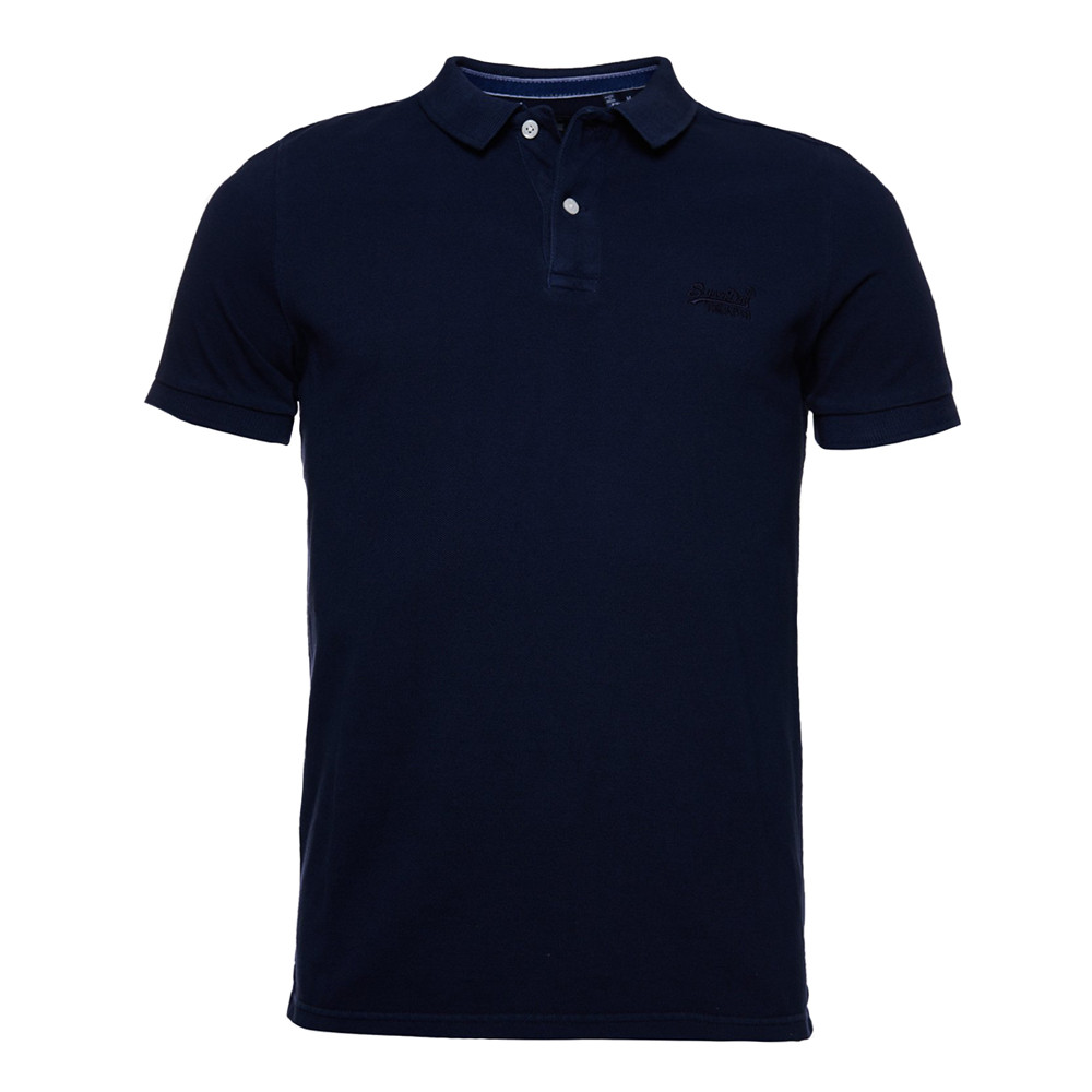 Classic Vintage Destroy Polo Mc Homme