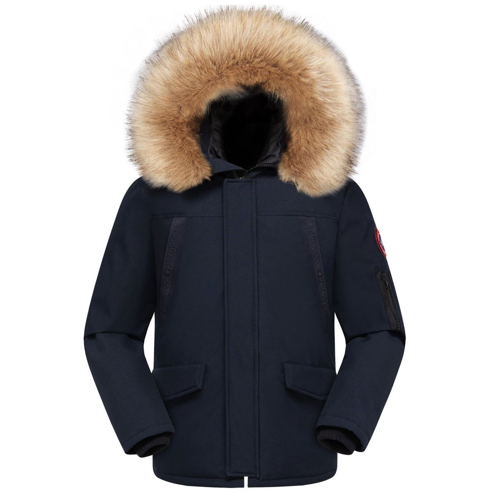 Davos Parka Garcon PARAGOOSE NOIR pas cher Parkas garcon PARAGOOSE discount