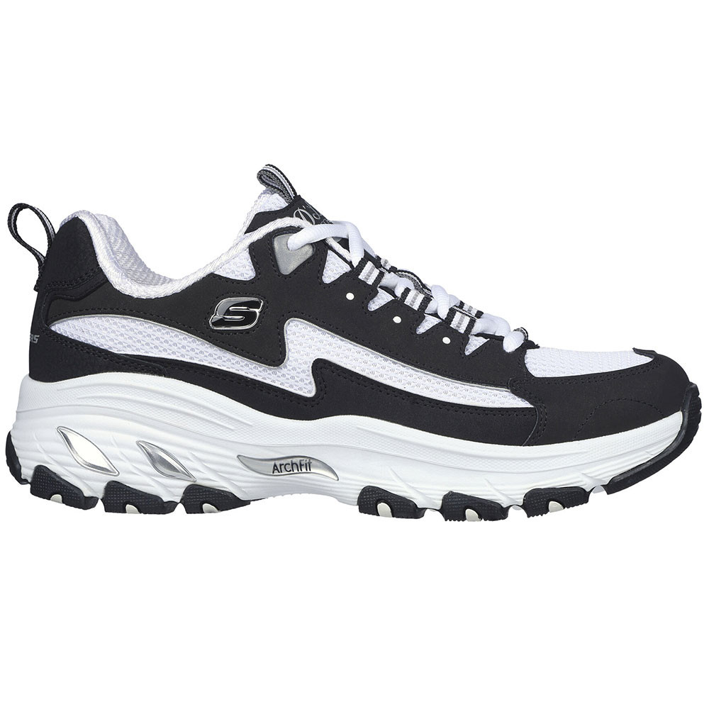 Skechers d lites noir femme hot sale