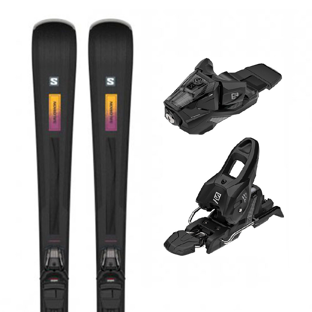 E S/max F8 Ski+M10 Fixations Femme