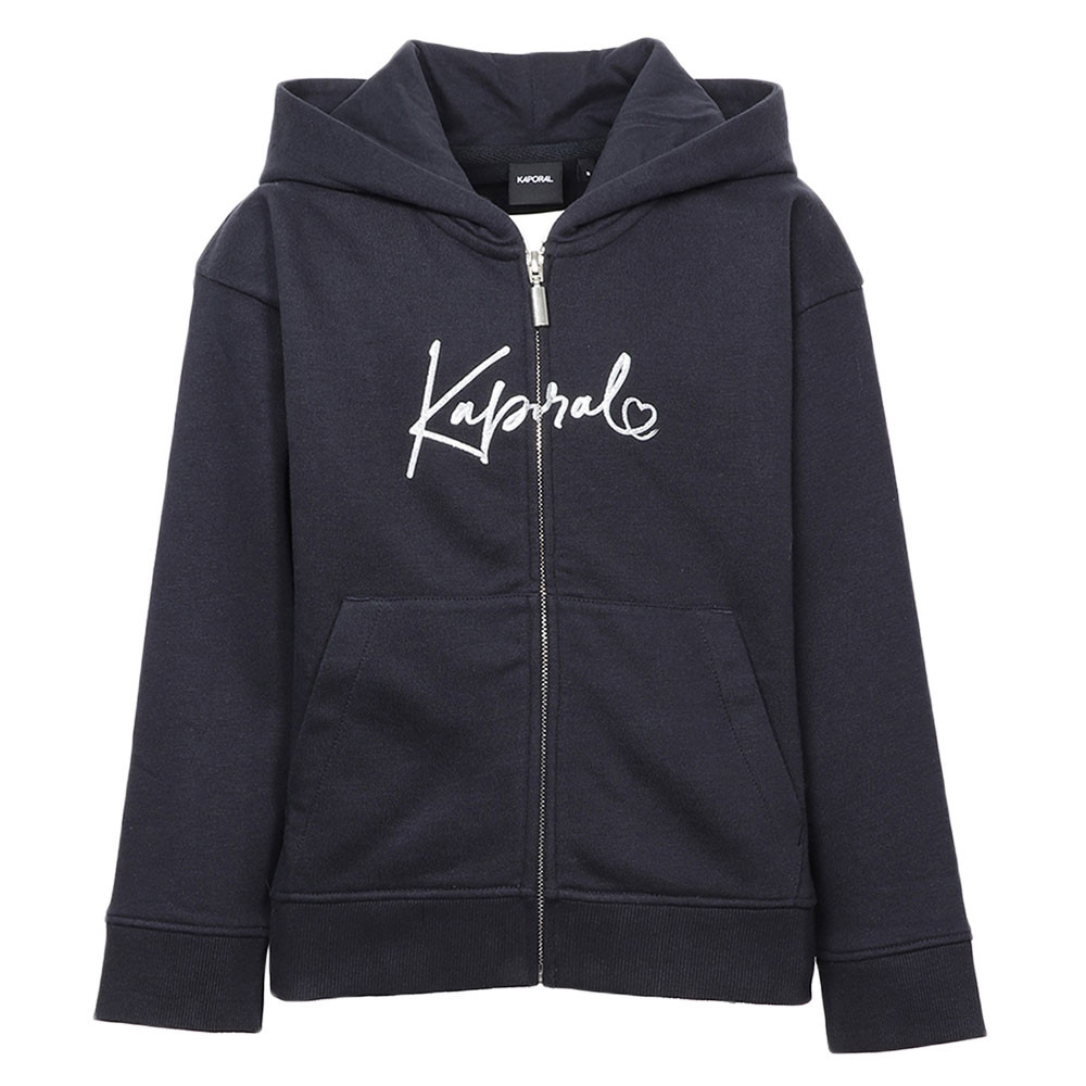 Fari Sweat Zip Fille KAPORAL BLEU pas cher Sweat zippe fille KAPORAL discount