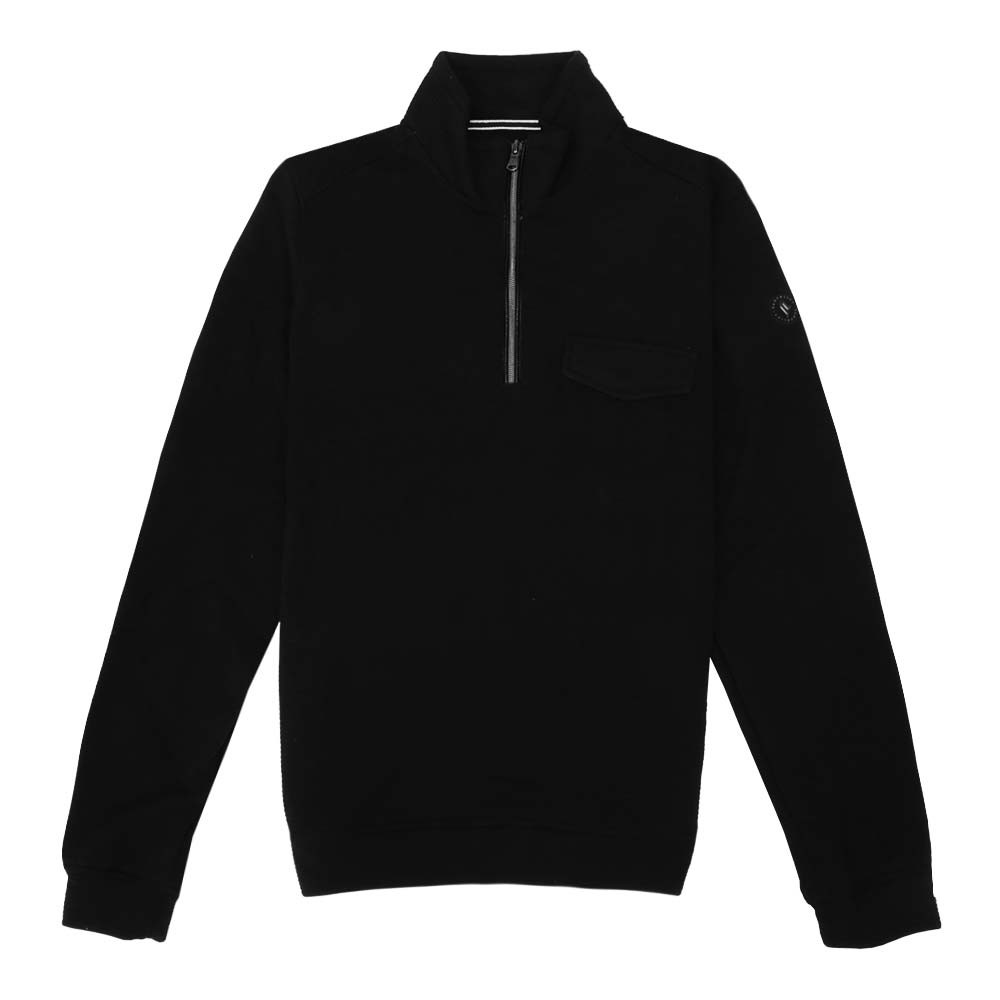 Laysan Sweat 1 2 Zip Homme SUN VALLEY NOIR pas cher Sweats zippes homme SUN VALLEY discount