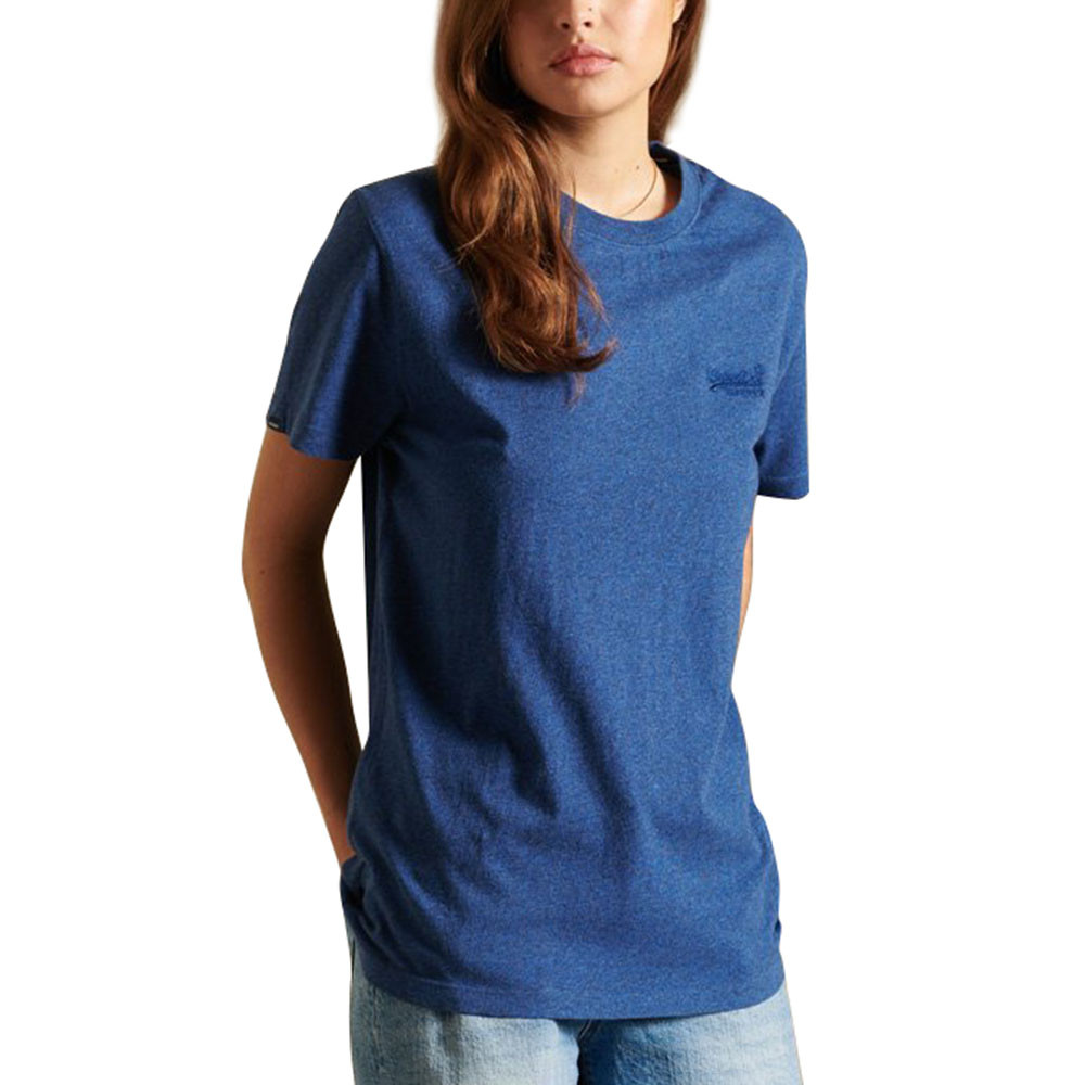 Loose Fit Vint Mcro Logo Emb T-Shirt Mc Femme