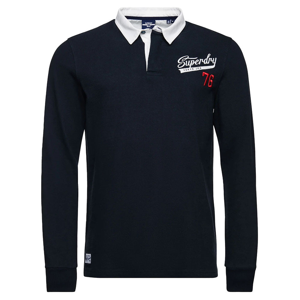 L/s Jersey Rugby Polo Ml Homme