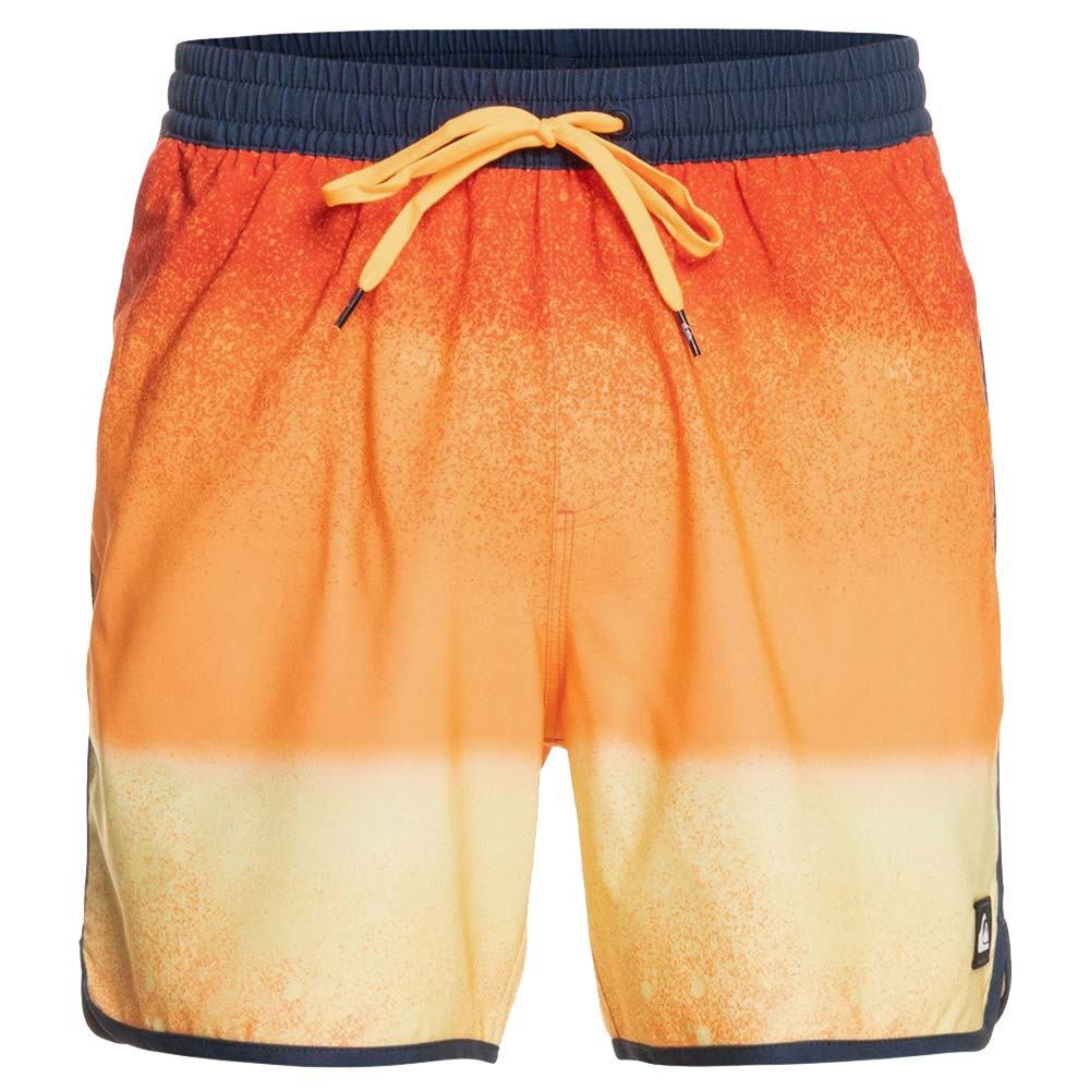 Massive Scallop 16 Short De Bain Homme QUIKSILVER ORANGE pas cher Shorts de bain homme QUIKSILVER discount