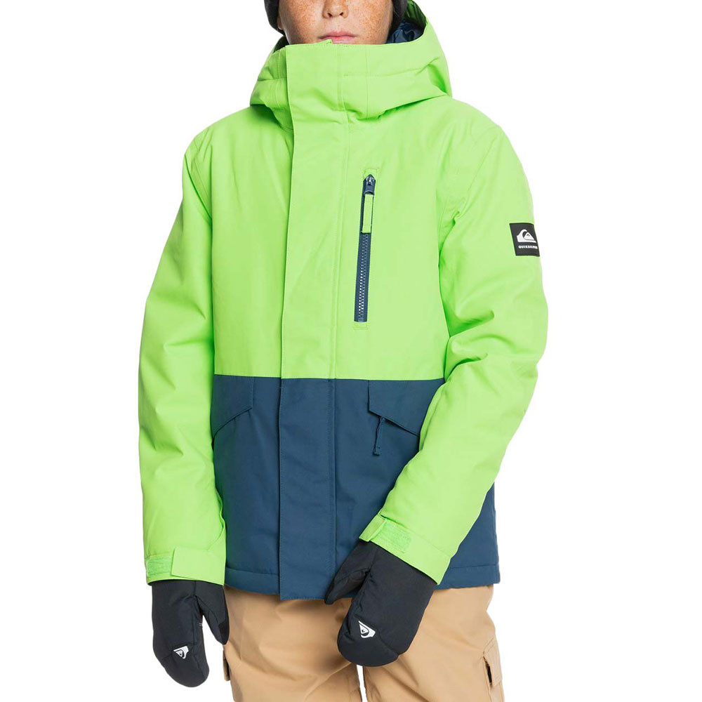 Mission S Yth B Veste Ski Garcon QUIKSILVER MULTICOLORE pas cher Blousons ski et snowboard QUIKSILVER discount