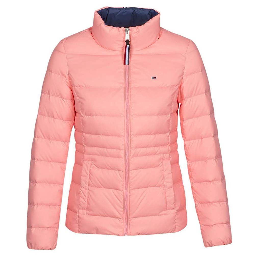 Modern Down Doudoune Femme TOMMY HILFIGER ROSE pas cher Doudounes femme TOMMY HILFIGER discount