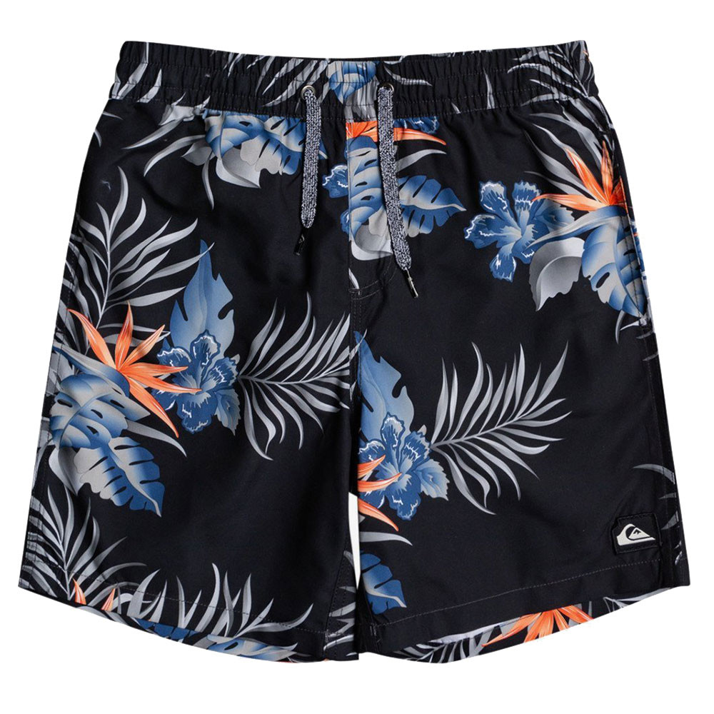 Paradise Express 15 Short De Bain Garcon QUIKSILVER NOIR pas cher Shorts de bain garcon QUIKSILVER discount