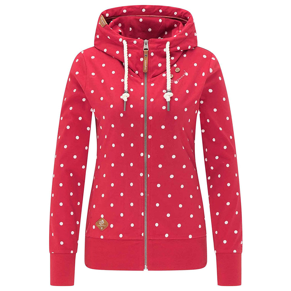 Paya Dots Sweat Zip Femme