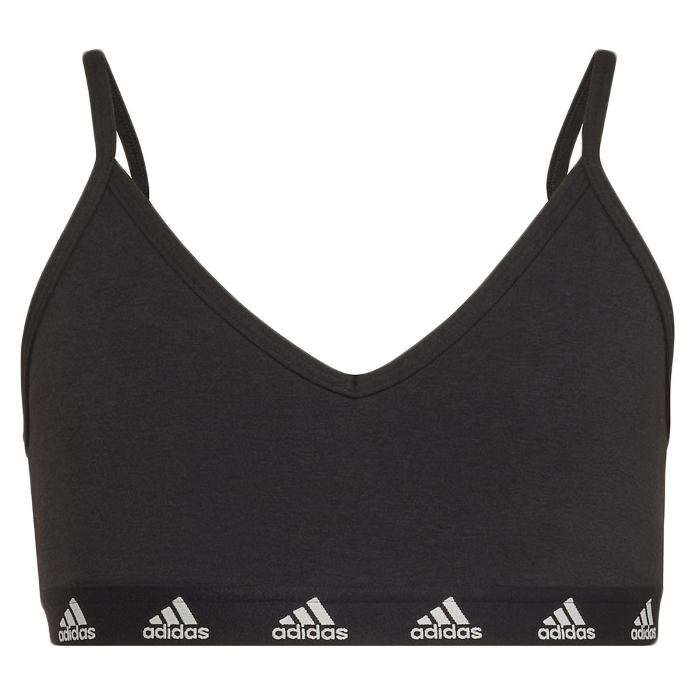 Purebare Brassière Fille ADIDAS NOIR pas cher - Brassière de fitness, danse  fille ADIDAS discount