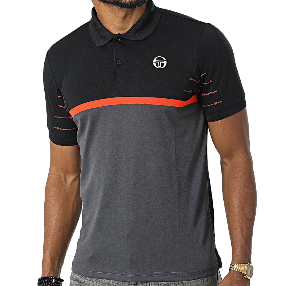 Polo noir pas cher store