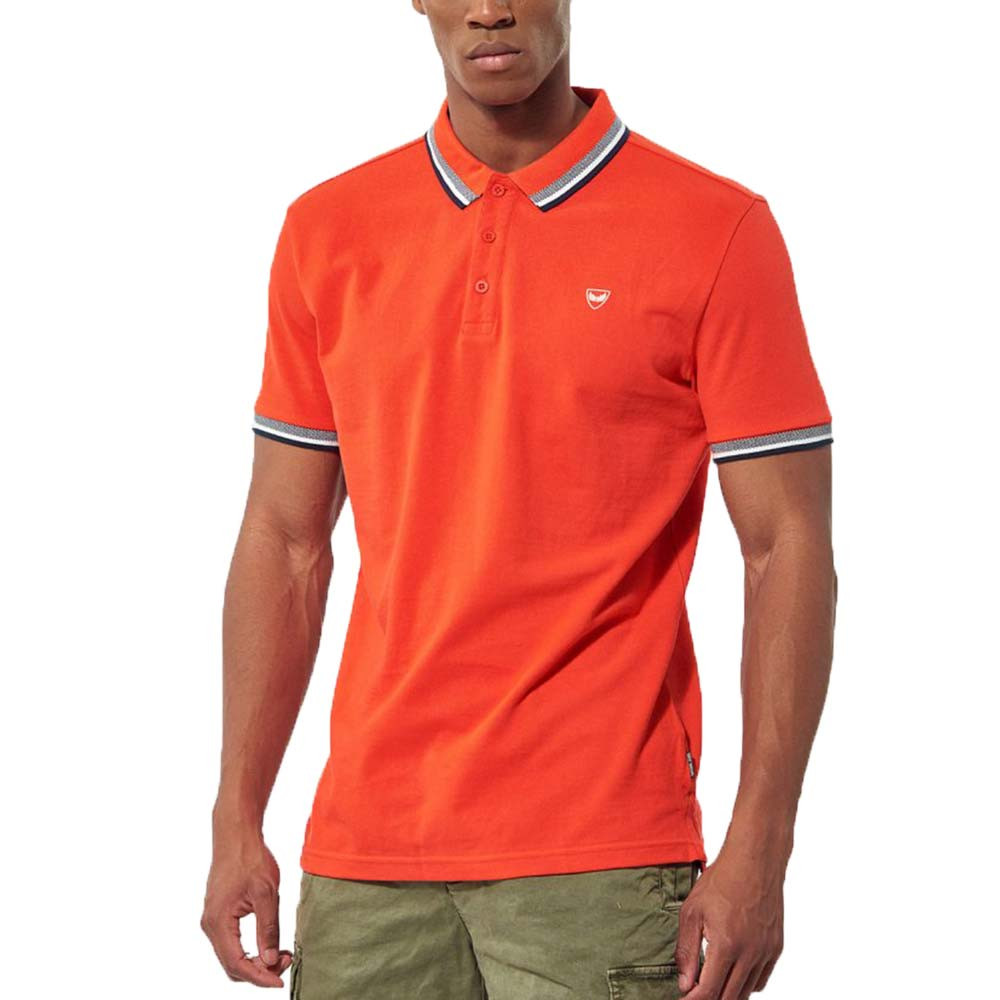 Rayoc Polo Mc Homme KAPORAL ORANGE pas cher Polos manches courtes homme KAPORAL discount