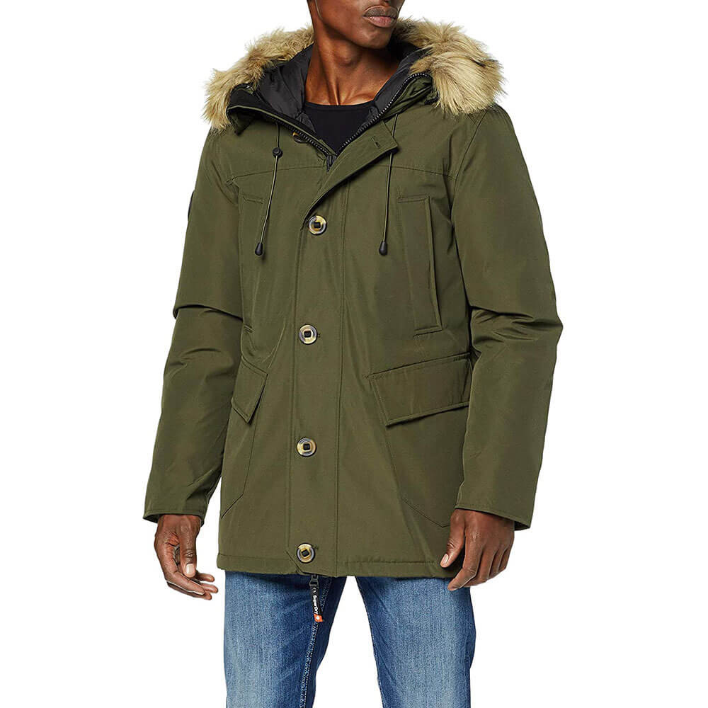 Parka kaki hotsell superdry homme